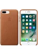 Силиконовый коричневый "Leather case" (HC) для iPhone 7 Plus/8 Plus