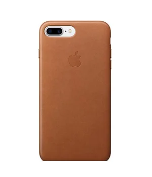Силиконовый коричневый "Leather case" (HC) для iPhone 7 Plus/8 Plus