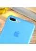 Ультратонкий пластиковый чехол "Ultrathin 0.3mm" синий для iPhone 7 Plus/8 Plus