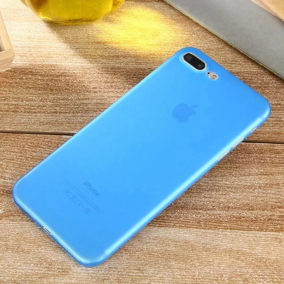 Ультратонкий пластиковий чохол "Ultrathin 0.3mm" синій для iPhone 7 Plus/8 Plus