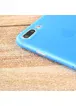 Ультратонкий пластиковый чехол "Ultrathin 0.3mm" синий для iPhone 7 Plus/8 Plus