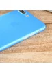 Ультратонкий пластиковый чехол "Ultrathin 0.3mm" синий для iPhone 7 Plus/8 Plus