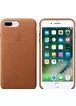Силіконовий коричневий "Leather case" (HC) для iPhone 7 Plus / 8 Plus