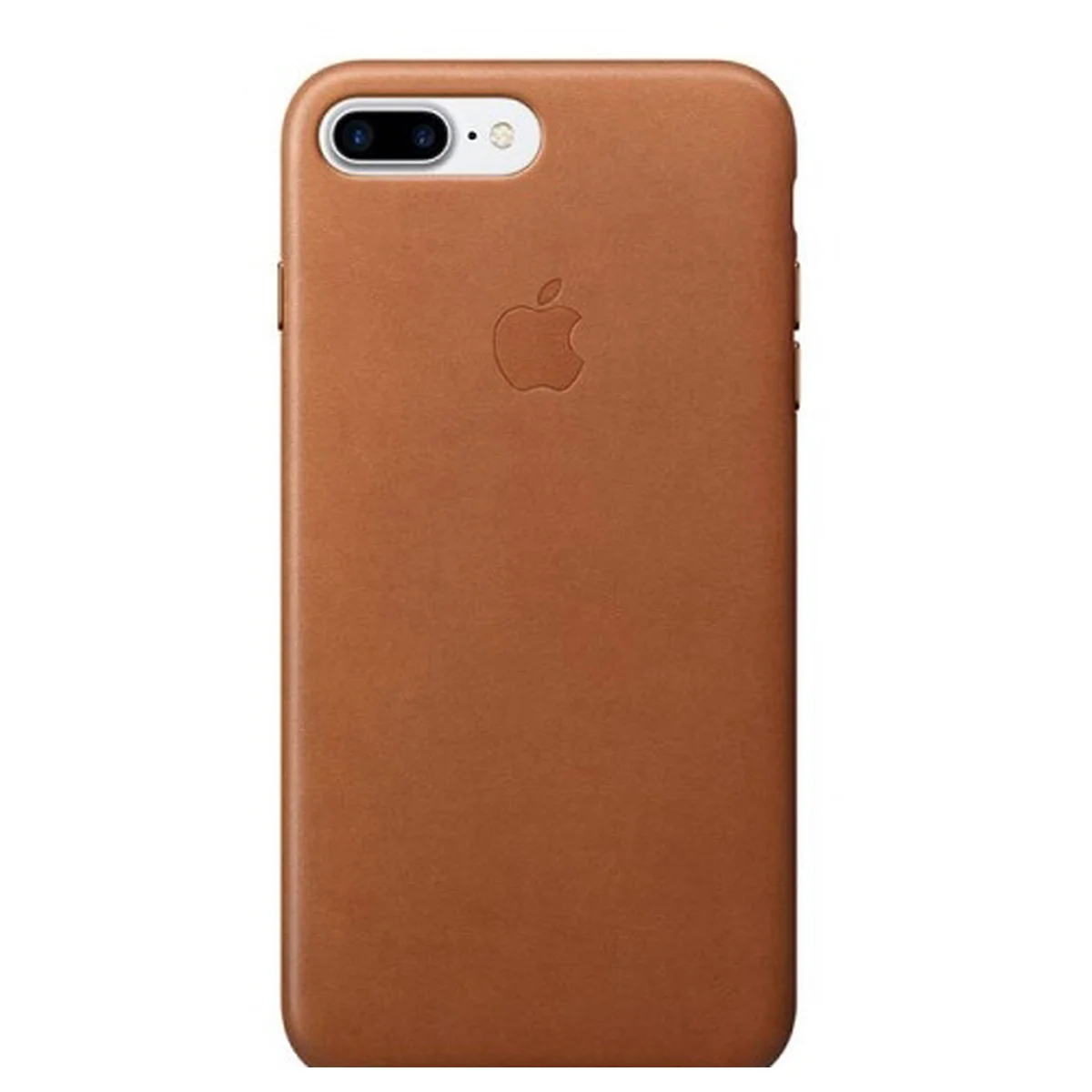 Силіконовий коричневий "Leather case" (HC) для iPhone 7 Plus / 8 Plus