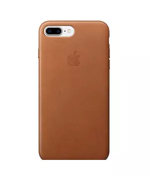 Силиконовый коричневый "Leather case" (HC) для iPhone 7 Plus/8 Plus