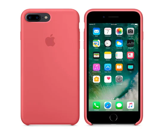 Чохол "Apple" Silicone Case для iPhone 7 Plus / 8 Plus Camellia (HC)