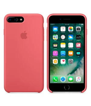 Чехол "Apple" Silicone Case для iPhone 7 Plus/8 Plus Camellia (HC)
