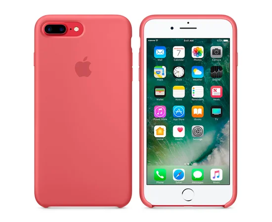 Чохол "Apple" Silicone Case для iPhone 7 Plus / 8 Plus Camellia (HC)