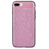 Чохол з блискітками "Devia" Racy рожевий для iPhone 7 Plus / 8 Plus