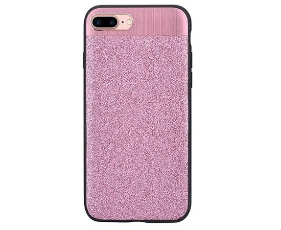 Чохол з блискітками "Devia" Racy рожевий для iPhone 7 Plus / 8 Plus