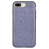 Чохол з блискітками "Devia" Racy срібний для iPhone 7 Plus / 8 Plus