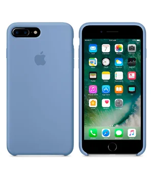 Чехол "Apple" Silicone Case для iPhone 7 Plus/8 Plus Azure (HC)