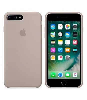 Чохол "Apple" Silicone Case для iPhone 7 Plus / 8 Plus Pebble (HC)