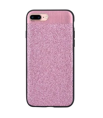 Чехол с блестками "Devia" Racy розовый для iPhone 7 Plus/8 Plus