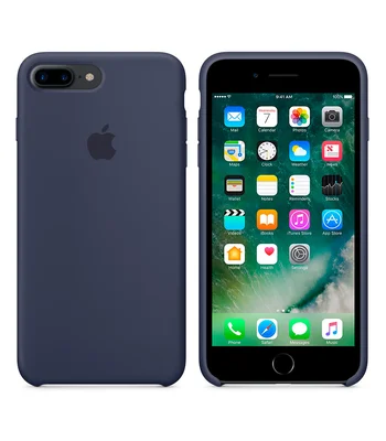 Чехол "Apple" Silicone Case для iPhone 7 Plus/8 Plus Midnight Blue (HC)