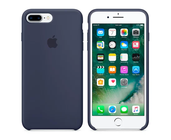 Чохол "Apple" Silicone Case для iPhone 7 Plus / 8 Plus Midnight Blue (HC)