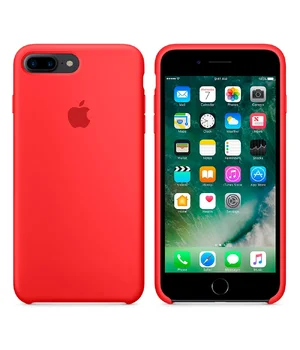 Чехол "Apple" Silicone Case для iPhone 7 Plus/8 Plus Red (HC)