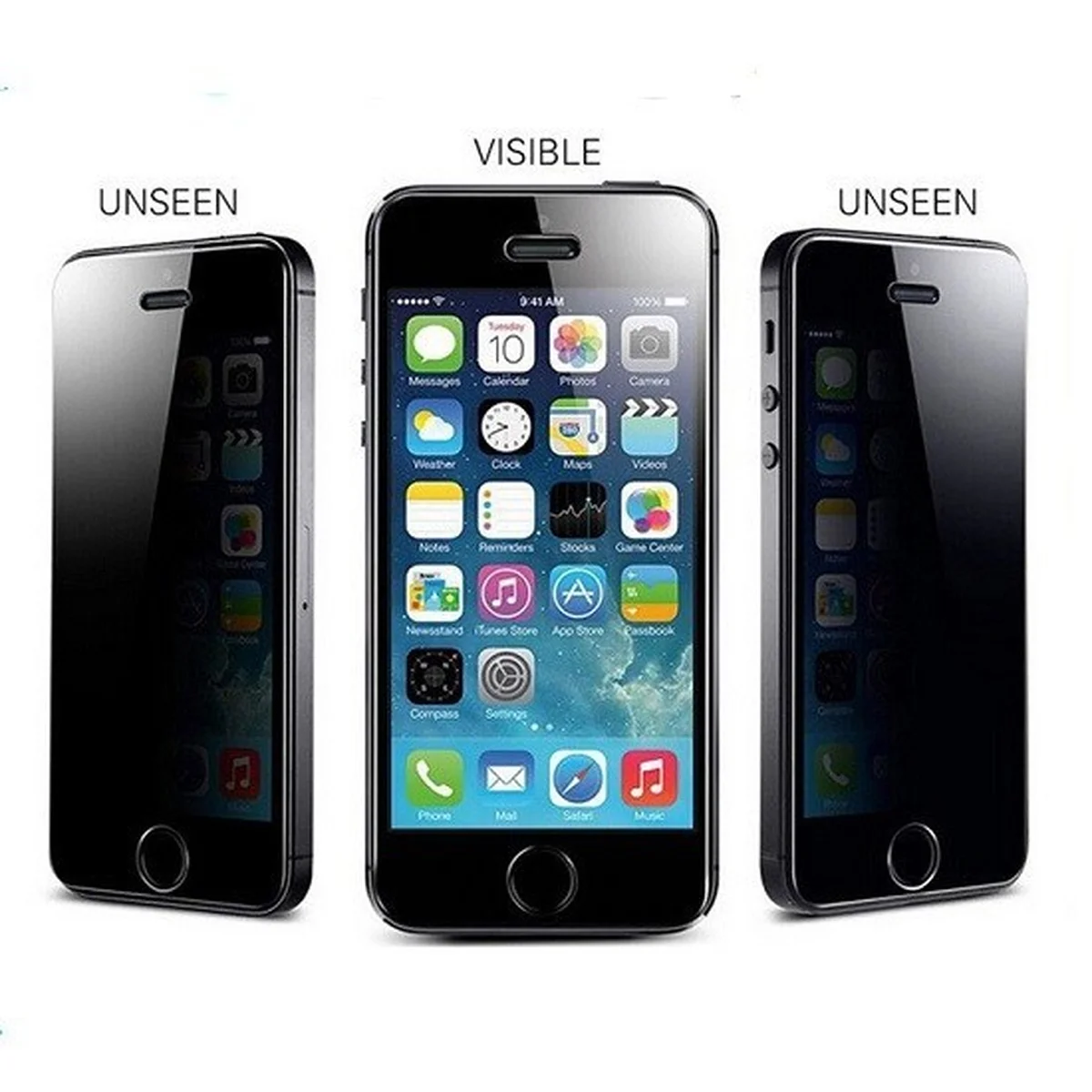 Захисне скло анти-шпигун "AntiSpy" для iPhone 6 / 6S