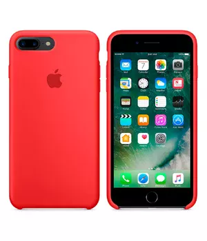 Чехол "Apple" Silicone Case для iPhone 7 Plus/8 Plus Red (HC)