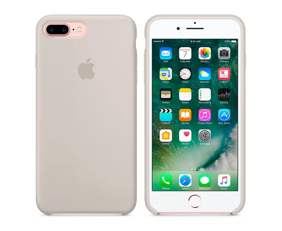 Чехол "Apple" Silicone Case для iPhone 7 Plus/8 Plus Stone (HC)