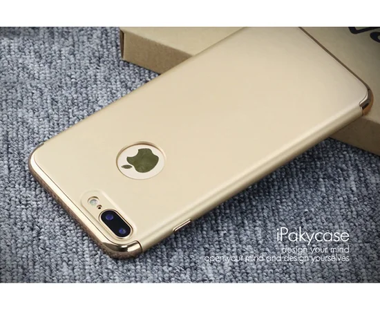 Противоударный чехол "iPaky" Joint Shiny золотой для iPhone 7 Plus/8 Plus
