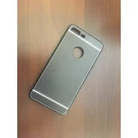 Чехол "Luxury Texture" силиконовый для iPhone 7 Plus/8 Plus черный