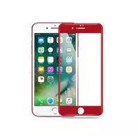 Захисне 5D скло "Aspor" червоне для iPhone 7 Plus / 8 Plus