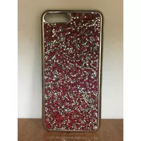 Чохол зі стразами "Apex" силіконовий для iPhone 7 Plus / 8 Plus Crystal бордовий