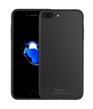 Противоударный силиконовый чехол "iPaky" Musy серый для iPhone 7 Plus/8 Plus