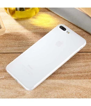 Ультратонкий пластиковый чехол "Ultrathin 0.3mm" белый для iPhone 7 Plus/8 Plus Ультратонкий пластиковый чехол "Ultrathin 0.3mm" белый для iPhone 7 Plus/8 Plus