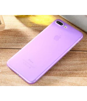 Ультратонкий пластиковий чохол "Ultrathin 0.3mm" фіолетовий для iPhone 7 Plus / 8 Plus