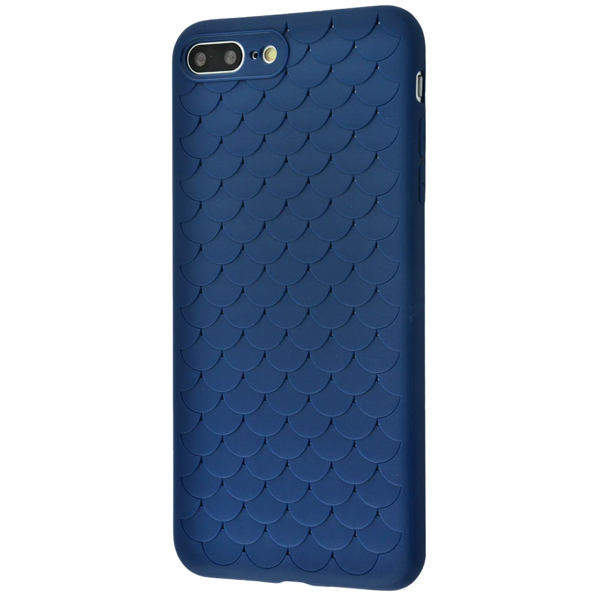 Силиконовый чехол "Scales" синий для iPhone 7 Plus/8 Plus