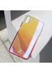 Чехол "Baseus" пластиковый для iPhone X/XS Glaze розовый градиент