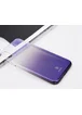 Чехол "Baseus" пластиковый для iPhone X/XS Glaze фиолетовый градиент