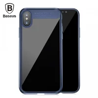 Захисний чохол "Baseus" Suthin синій для iPhone X / XS