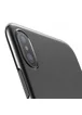 Ультратонкий пластиковый чехол "Baseus" Wing черный для iPhone X/XS