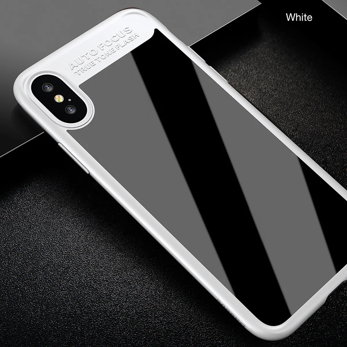 Защитный чехол "Baseus" Suthin белый для iPhone X/XS