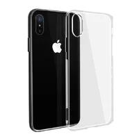 Силіконовий ультратонкий чохол "Oucase" прозорий для iPhone X / XS