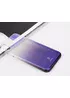 Чехол "Baseus" пластиковый для iPhone X/XS Glaze фиолетовый градиент