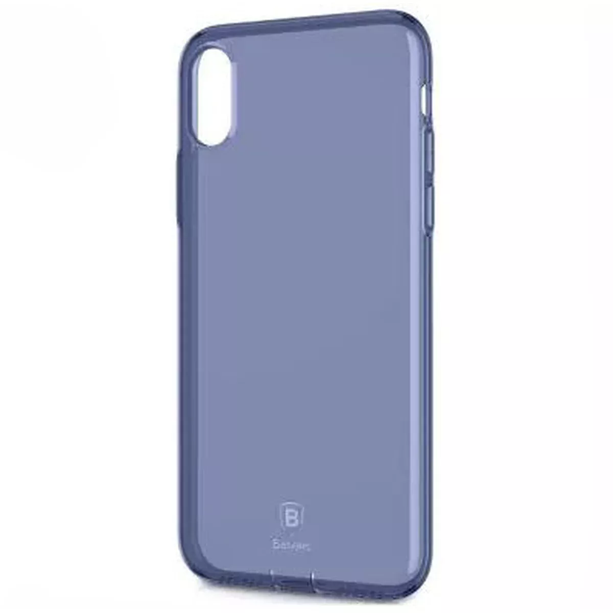 Чехол "Baseus" силиконовый для iPhone X/XS Simple Ultrathin синий