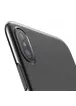 Ультратонкий пластиковый чехол "Baseus" Wing черный для iPhone X/XS