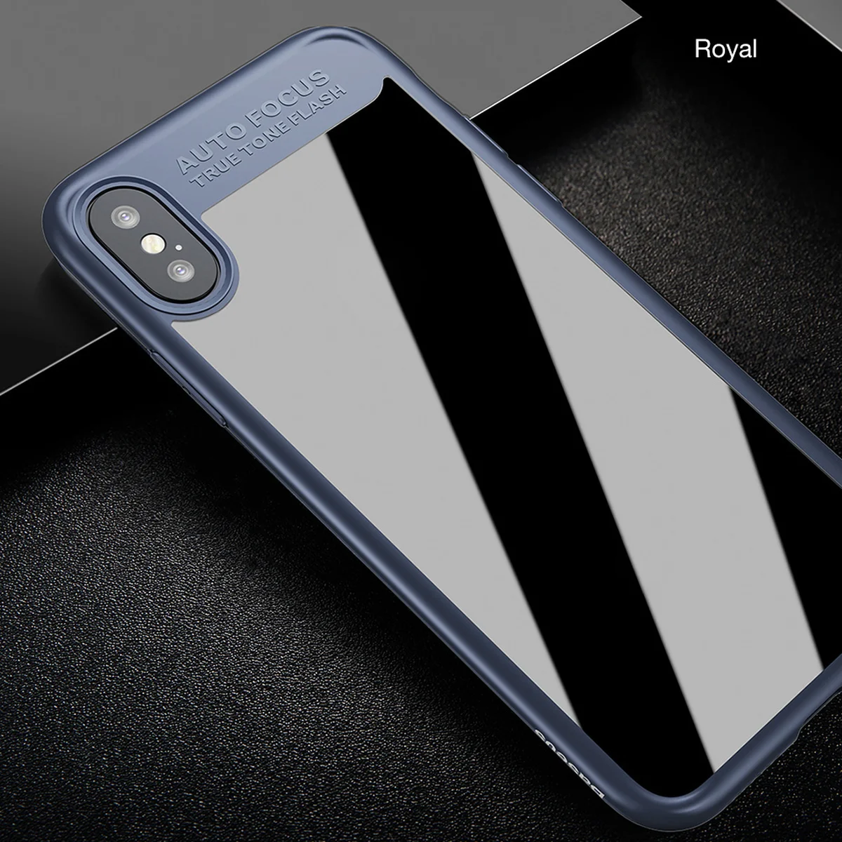 Защитный чехол "Baseus" Suthin синий для iPhone X/XS