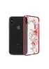 Чохол зі стразами SWAROVSKI "Kingxbar" пластиковий для iPhone X / XS Phoenix червоний