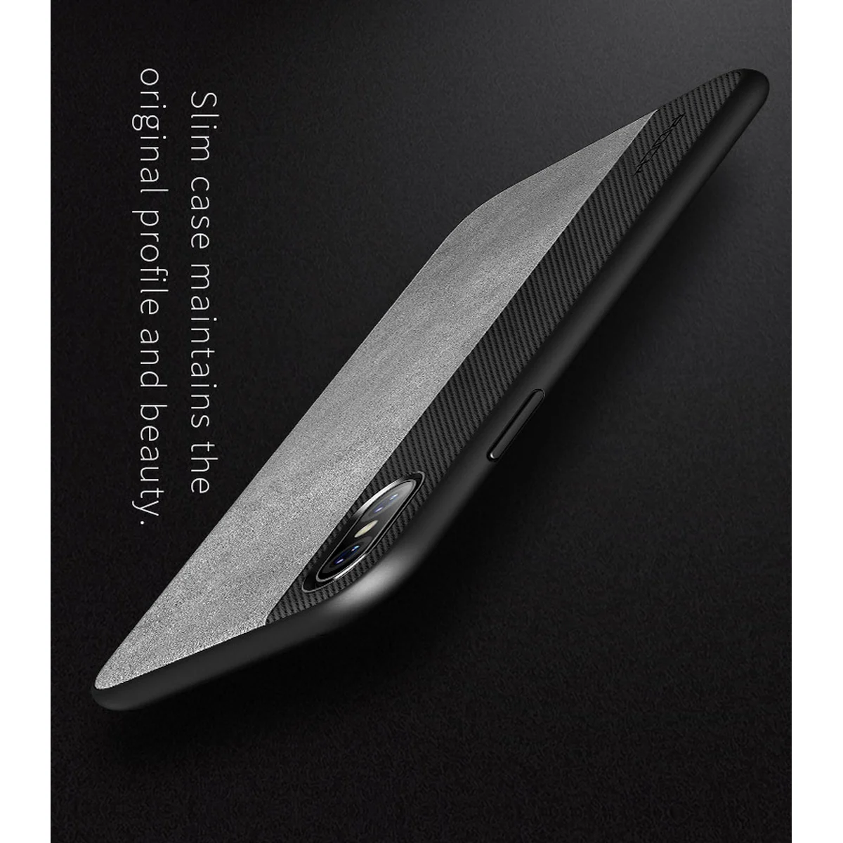 Противоударный чехол "Rock" Origin Pro синий для iPhone X/XS