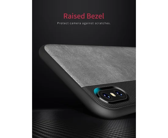 Противоударный чехол "Rock" Origin Pro черный для iPhone X/XS