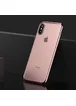 Силиконовый прозрачный чехол "Edging" Rose Gold для iPhone X/XS