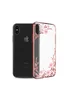 Чохол зі стразами SWAROVSKI "Kingxbar" пластиковий для iPhone X / XS Flora Rose Gold