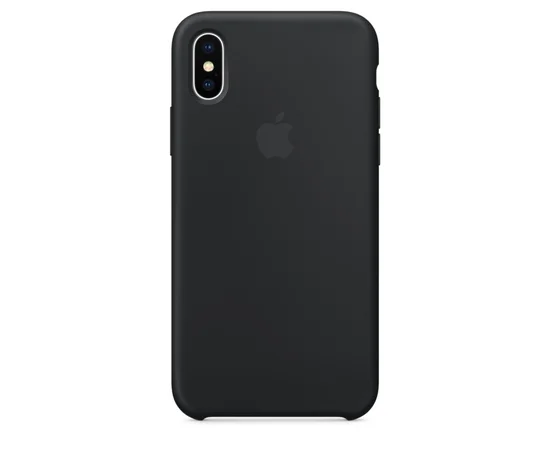 Чехол "Apple" Silicone Case для iPhone XS Max Black (HC)