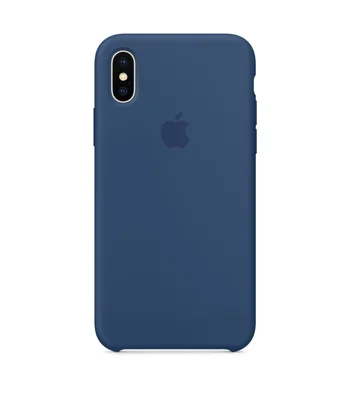 Чохол "Apple" Silicone Case для iPhone X / XS Blue Cobalt (HC)