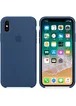 Чехол "Apple" Silicone Case для iPhone X/XS Blue Cobalt (HC)